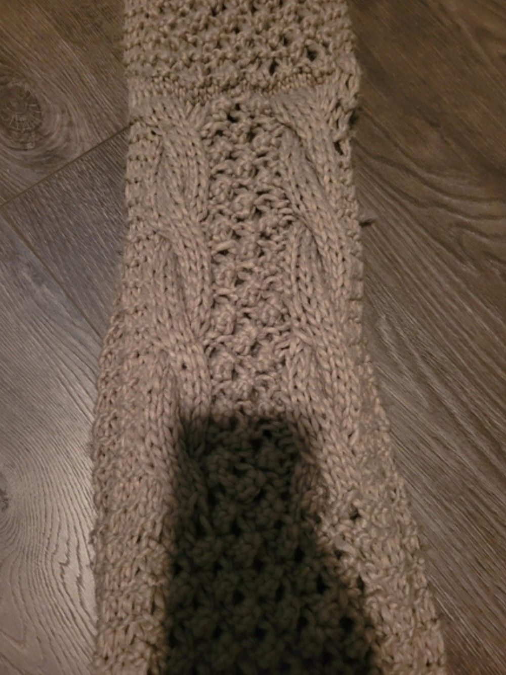 🍁 Infinity Cable Scarf - Picture 3 of 3
